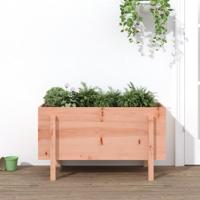 VidaXL Plantenbak verhoogd 101x50x57 cm massief douglashout