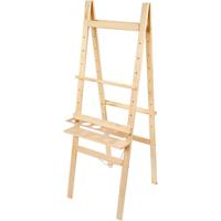 Dubbelzijdige tekenezel, H: 134 cm, B: 58 cm, 1 stuk