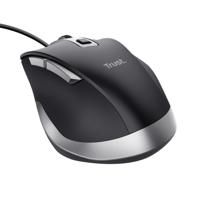 Trust Fyda muis Kantoor Rechtshandig USB Type-A Optisch 5000 DPI - thumbnail