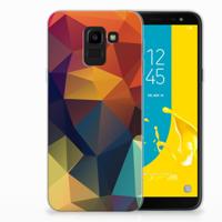 Samsung Galaxy J6 2018 | TPU Hoesje | Polygon Color