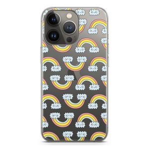 Regenboog: iPhone 13 Pro Transparant Hoesje