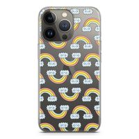 Regenboog: iPhone 13 Pro Transparant Hoesje