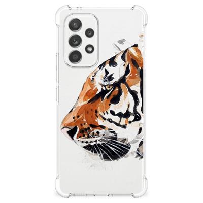 Back Cover Samsung Galaxy A53 5G Watercolor Tiger Back Cover Samsung Galaxy A53 5G Watercolor Tiger