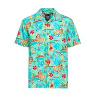 King Kerosin Hawaii Island Hula Shirt-XXL