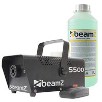 BeamZ S500 metalen rookmachine met ruim een liter rookvloeistof