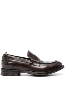 Officine Creative mocassins Balance 001 en cuir - Marron