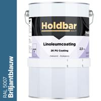 Holdbar Linoleumcoating Briljantblauw (RAL 5007) 2,5 Kg