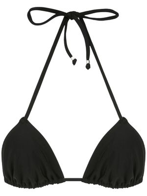 Amir Slama haut de bikini à fines bretelles - Noir