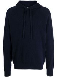 Man On The Boon. hoodie en cachemire - Bleu