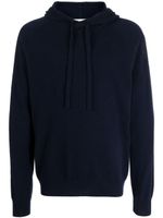 Man On The Boon. hoodie en cachemire - Bleu - thumbnail