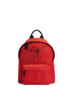 Giuseppe Zanotti sac à dos à logo imprimé - Rouge