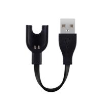 Pure koperdraad Core armband USB lader voor Xiaomi Mi Band 3(Black)