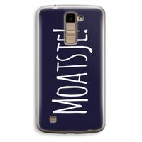 Moatsje!: LG K10 (2016) Transparant Hoesje