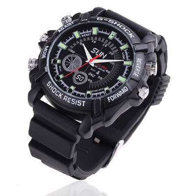 Spy Camera Horloge - Full HD 1080P - 16GB Geheugen - Nachtzicht & Geluidsopname - Waterdicht B