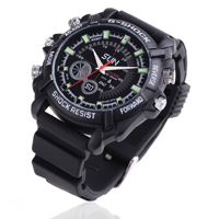 Spy Camera Horloge - Full HD 1080P - 16GB Geheugen - Nachtzicht & Geluidsopname - Waterdicht B