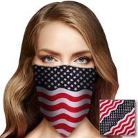 Bandana USA vlag thema - voor volwassenen - Amerika - katoen