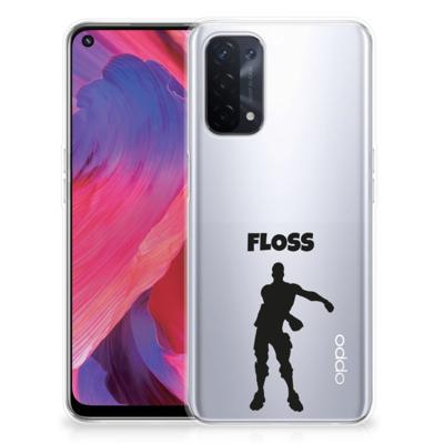 OPPO A93 5G Telefoonhoesje met Naam Floss OPPO A93 5G Telefoonhoesje met Naam Floss
