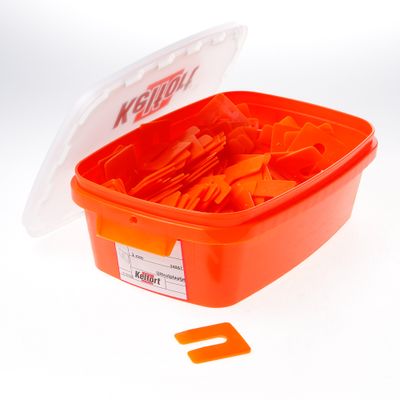 Uitvulplaatjes oranje (345) 2mm