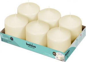 Bolsius Horeca stompkaarsen 10/10 ivoor (6 st)
