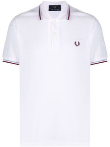 Fred Perry polo à logo - Blanc