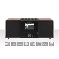 Telestar DIRA S32i CD EWF Multifunctionele Stereo Radio met CD-speler DAB+ / FM / Internet / Bluetooth Hout - 30-320-01
