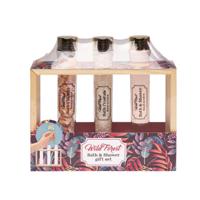 Wild Forest Bad Giftset Flower Met Badconfetti, Badcrystallen, Bad-en Douchegel.