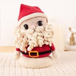 Amigurumifestival Kerst: Kerstman Stapeltoren Garen en Haakpakket