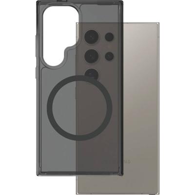 PanzerGlass CARE Flagship Urban Combat Smokey Backcover Samsung Galaxy S25 Ultra Zwart Inductieve lading, Stootbestendig