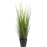 Emerald Kunstplant Siergras - groen - gras sprieten - 53 cm - kunstplanten