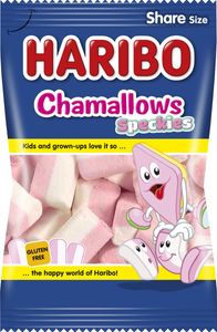 Haribo Chamallows Speckies, zakje van 175 g