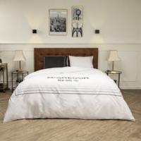 Dekbedovertrek McGregor Katoen Harlem Wit Strepen 140x200 Cm McGregor - Dekbed-Discounter.nl