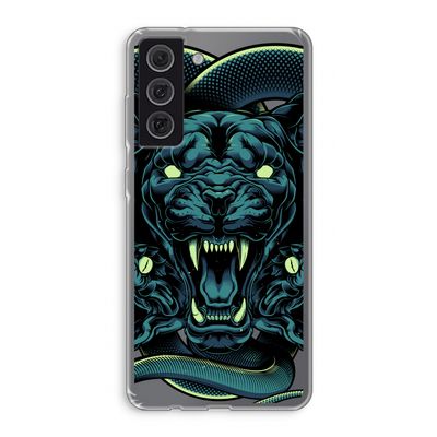 Cougar and Vipers: Samsung Galaxy S21 FE Transparant Hoesje