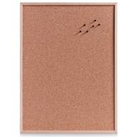 Zeller Prikbord XXL - 60x80 cm - kurk - memobord voor thuis of kantoor