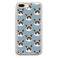 It's a Purrr Case: iPhone 7 Plus Transparant Hoesje