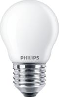 Philips Lighting 76285800 LED-lamp Energielabel E (A - G) E27 Kogel 6.5 W = 60 W Warmwit (Ø x l) 4.5 cm x 7.8 cm 1 stuk(s)