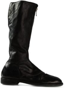 Guidi bottes zippées - Noir