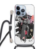 Dissimulation du réel: iPhone 13 Pro Transparant Hoesje met koord