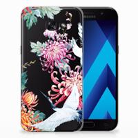 Samsung Galaxy A5 2017 | TPU Hoesje | Bird Flowers