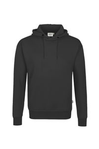 Hakro 560 Hooded sweatshirt organic cotton GOTS - Carbon Grey - S