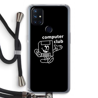 Floppyhead: OnePlus Nord N10 5G Transparant Hoesje met koord