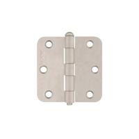 AXA scharnier - 76x76mm - RVS afgerond - 1105-24-83/E