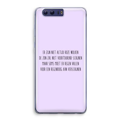 Regenboog: Honor 9 Transparant Hoesje