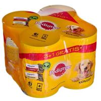 PEDIGREE Beef and chicken with jelly - Nat hondenvoer - 4x400 g