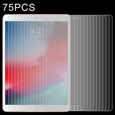 75 stuks 0.4 mm 9u oppervlakte hardheid explosie-proof gehard glas film voor iPad Air 2019