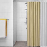 Douchegordijn Exma Beige PVC 180 x 180 cm