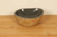 Riviersteen waskom RS020311, 37x34x15 cm