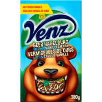 Venz Rimboe Beer Hagelslag Melk & Vanillesmaak 380 g bij Jumbo