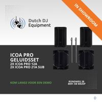 LD Systems ICOA Pro Geluidsset - 2x ICOA pro 12A + 21A SUB
