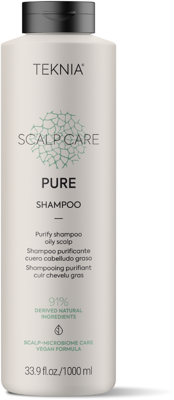 Lakmé Teknia Scalp Care Pure Shampoo 1000ml | Voor Vet Haar
