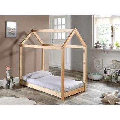 Vipack bed Cabane - naturel - 70x140 cm - Leen Bakker